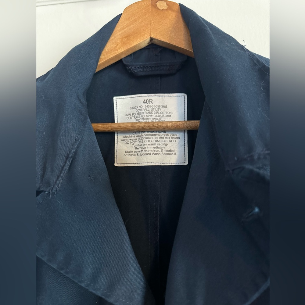 Coverall Utility Jumpsuit 40R